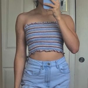 Striped Tube Top